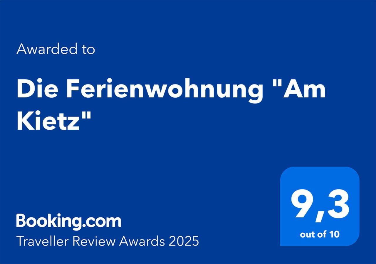 Die Ferienwohnung Am Kietz Schwedt/Oder Exterior foto